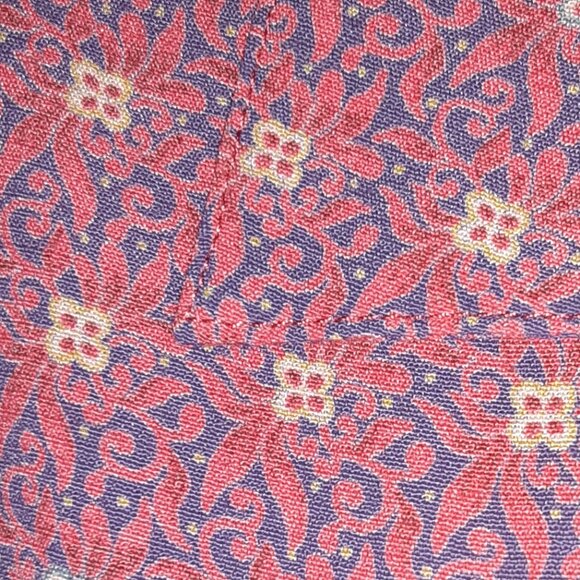 Eddie Bauer Dress Sz 2/4 * Red & Purple * Y2K * Short Flippy * Elegant Details * - Picture 7 of 10